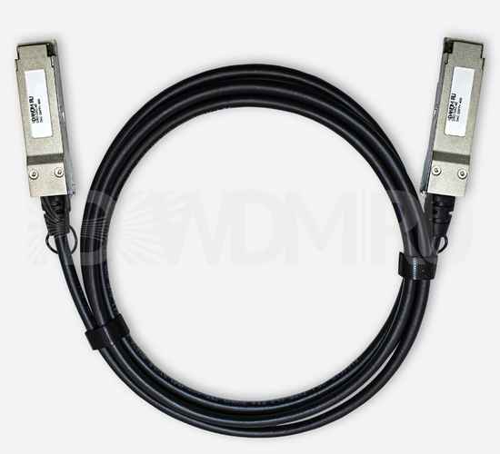 Mellanox совместимый кабель Direct Attached (DAC), QSFP+, 30AWG, 40 Гб/с, 2 м
